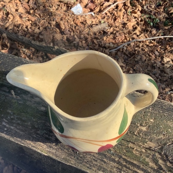 Vintage Watt Pottery Redbud Creamer #15 Pitcher - Picture 2 of 6